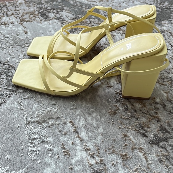 Zara square toe sandals - Picture 4 of 10
